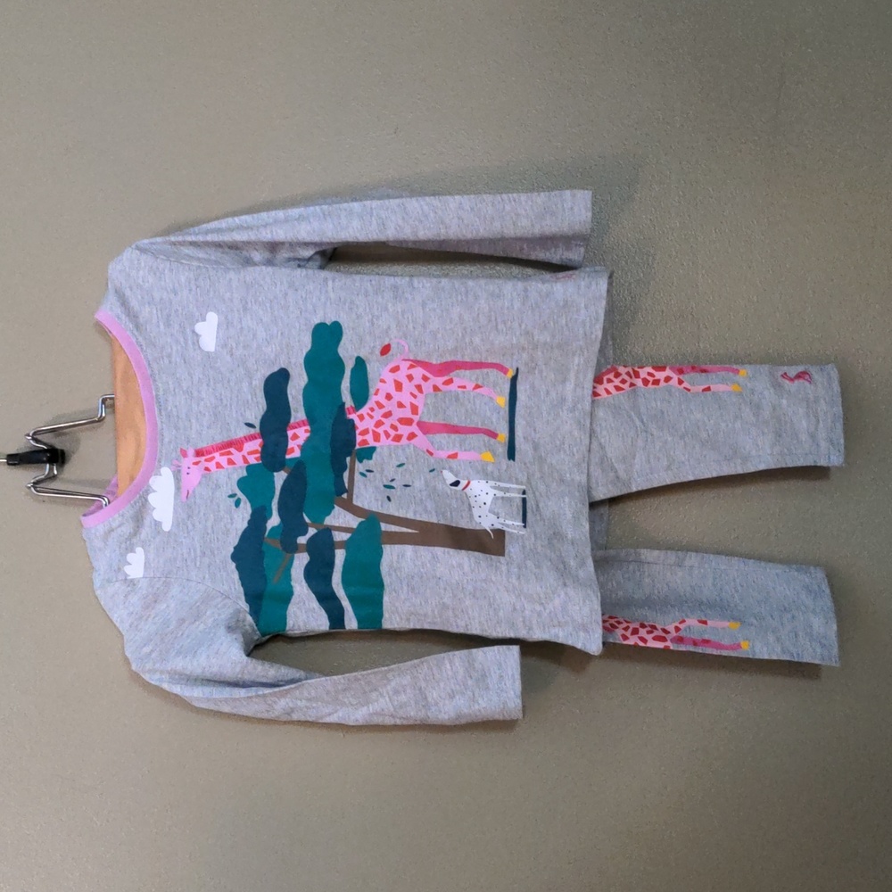 Joules top and bottom set